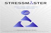 Stressmaster International Corporate Brochurestressmaster.com/pdf/About Stressmaster_sm.pdf · JAMES C. PETERSEN, PH.D./CEO-FOUNDER Stressmaster International was founded in 1980