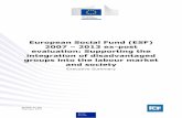 European Social Fund (ESF) 2007 2013 ex-post evaluation ...formazionelavoro.regione.emilia-romagna.it/sito... · Executive Summary . February, 2016 LEGAL NOTICE ... covered by the