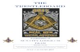 The Trestleboard - Sun City Lodge #72suncitymasoniclodgeno72.com/wp-content/themes/masons360/libra… · anniversary of modern Freemasonry. On June 24th, 1717 in London England the