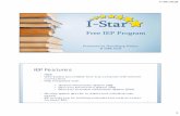 Free IEP Program_Conference_IEP_Presentatio… · Free IEP Program Presented by Harrisburg Project & ISBE Staff IEP Features-FREE - Web-based (accessible from any computer with Internet