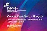 Country Case Study - Hungary · 2017-11-03 · Country Case Study - Hungary Electromagnetic Field Level and 5G Roll-Out Expert Meeting technological engineer ... divide the country