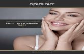 FACIAL REJUVENATION GUIDE · 2017-10-10 · Facial rejuvenation involves combining different treatments to create an individual treatment plan to improve your concerns. We take into