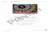 PREVIEW Misa Santa Fe · 30142021 Misa Santa Fe (Revised) Mary Frances Reza 30142025 (PDF) Cantor and Keyboard Misa Santa Fe (Revised with the new Misal Romano text) dedicated to