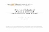 Consolidated Risk Report - GNG, LLC · 4/1/2014  · Consolidated Assessment Consolidated Risk Report Prepared for: Example Reports Prepared by: Mark Drizing 17-Aug-2018 CONFIDENTIALITY