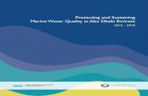 Protecting and Sustaining Marine Water Quality in Abu ... · Abu Dhabi Protection of the marine environment and ensuring its sustainability for future generations is a strategic priority