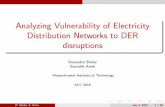 Analyzing Vulnerability of Electricity Distribution ...shelard/slides/ACC2015.pdf · Rakesh Bobba, Robin Berthier: AMI security, false-data injection D. Shelar, S. Amin July 2, 2015