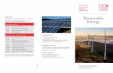 Course list Renewable Energy - New Zea · of Engineering with Honours degree or equivalent or from graduates with a Bachelor of Science with Honours or equivalent with an appropriate