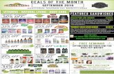 ADDITIONAL SAVINGS ALL MONTH LONG! …...PRANAROM ESSENTIAL OILS 25% OFF line drive! FLORA 25% OFF line drive! IRWIN 30% OFF line drive! NATURE’S WAY 35% OFF umcka products! ONNIT