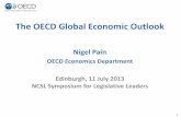 The OECD Global Economic Outlook · Presentation structure w •Current situation and prospects. •Global economic developments •Key forces acting on the major economies •Prospects