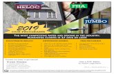 HELOC PIGGYBACK LOANS FHA JUMBO 2019€¦ · The best FHA rates and pricing in the industry Fixed and ARMs FICOs aslow 620 DTI ratios are per AUS 2019 OUR PROGRAMS HELOC PIGGYBACK