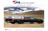 F O R C E P R O - Auto · 2016-10-26 · Delften 23 Hal 83 - B2390 Westmalle F O R C E P R O The Force Pro is a highly functional and strong hardtop. This product offers full protection