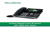Yealink Gigabit Color IP Phone SIP-T46G User Guide · Yealink SIP-T46G IP phone firmware contains third-party software under the GNU General Public License (GPL). Yealink uses software