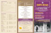 Delhi Divan Indian Restaurant and Bar in Lower Gungate, …delhidivantamworth.co.uk/takeaway-menu-tamworth.pdf · 2019-06-24 · delhi divan INDIAN CUISINE FULLY LICENSED & AIR CONDITIONED