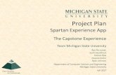 Spartan Experience Appcse498/2017-08/schedules/all-hands-mee… · •REST API with AWS Lambda (Python 3.6) •Web scraping public MSU websites Python web scraping script Cron-based