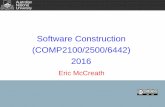 Software Construction (COMP2100/2500/6442)courses.cecs.anu.edu.au/courses/COMP2100/notes/01intro...5 Assessment The proposed assessment for COMP2100/2500/6442 in 2016 will be in three