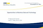 7th National ACO Summit - Global Health Carevalue-based-care analytics, spanning 26 healthcare networks, 317 thousand providers, 360 hospitals, and 50 million patients across the United