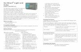 GoDirect Lightand - Vernier · 2 Specifications Lightintensityrange 0lxto150,000lx Maximumlightintensity samplingrate 1,000samples/s Resolution ±0.2lx(whenusinginlessthan10,000lux);