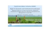 South Asia Water Initiative (SAWI) Paper 3: Economic and ......South Asia Water Initiative (SAWI) Paper 3: Economic and Institutional Landscapes Source: Saniiv de Silva Regional Conference