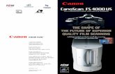 THE SHAPE OF THE FUTURE OF SUPERIOR QUALITY FILM SCANNING · 2016-02-16 · THE FUTURE OF SUPERIOR QUALITY FILM SCANNING ... imaging. Its outstanding features include class-leading