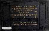 The lost Apocrypha of the Old Testament, their titles and ...phantocomp.weebly.com/.../19830307/lost_apocrypha_of_the_old_te… · 07/03/1983  · contents introductory — thesources.patristicquotations