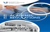 2019–2020 REGULATIONS ACADEMIC · academic partnerships, for example by approval, monitoring and review of modules and courses. Academic Registry: the professional service overseeing