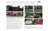 The West Liberty Star...~ 1 ~ The West Liberty Star August 13th, 2018 Free Our Hometown News Issue 19 Bible Verse of the week-West Central Ohio Community Concert Band played at Mac-A-Cheek