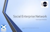 Social Enterprise Network - Senscot - Connecting, Informing ......Network Map 1: Aggregate Social Network Map of the four Social Enterprise Networks - The map displays the bonding