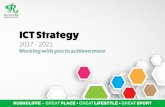 ICT Strategy 2017 - 2021 - Rushcliffe · • National Cyber Security Strategy 2016 to 2021 (published 1 November 2016) • Government Digital Service (GDS) online resources • LCIOC