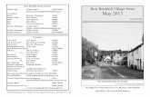Bow Brickhill Parish Council Bow Brickhill Village News · Spring Bank Holiday Week Wednesday 29th May becomes Thursday 30th May Normal collections resume on Monday, 3rd June Grass