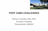 POST CABG CTO CHALLENGES · POST CABG CHALLENGES Petros S. Dardas, MD, FESC St Lukes’ Hospital Thessaloniki, GREECE •PROCTOR –TAVI (MEDTRONIC) –ROTABLATION (BOSTON) The future: