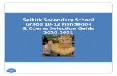 Selkirk Secondary School Grade 10-12 Handbook & Course ... Grade 10-12... · 65 . Selkirk Secondary School Grade 10-12 Handbook & Course Selection Guide 2020-2021