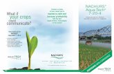 NACHURS Contact us today Aqua-Tech to learn about how to …€¦ · Aqua-Tech® 7-20-4 is well adapted to all cropping and management systems (not limited to drip irrigation) which