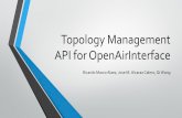 Topology Management API for OpenAirInterface...2017/04/27  · Topology Management API for OpenAirInterface Ricardo Marco Alaez, Jose M. Alcaraz Calero, Qi Wang PROBLEM STATEMENT •