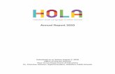 Annual Report 2020 - holahoboken.org · HoLa is a full immersion dual language school, implementing a 90-10 language distribution for grades K-2, and progressing to a 50-50 language