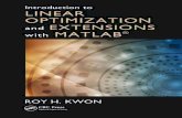 Introduction to Linear Optimization and Extensions with ... · the important ways to mitigate parameter uncertainty, Introduction to Linear Optimization and Extensions with MATLAB®