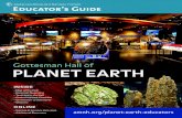 PLANET EARTH · PLATE TECTONICS MAP OF THE HALL enter enter Gottesman Hall of Planet Earth Dynamic Earth Video Dynamic Earth Sphere 1A. Meteorites 1B. Four Density Blocks 1C. Banded