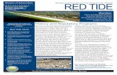 History and Regulatory Programs · supporting Florida’s agricultural economy. Red Tide Facts Red tide (Karenia brevis) has been observed in Florida for hundreds of years. Karenia