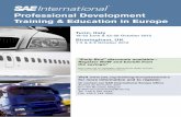 Professional Development Training & Education in Europe · 3 – 4 October C1118 ARP4754A and the Guidelines for Development of Civil Aircraft and Systems Paragon Hotel Birmingham