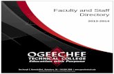 Faculty and Staff Directoryjuno.ogeecheetech.edu/about_otc/documents/Full Time... · 8/14/2004  · Nurse Aide Instructor Academic Aﬀairs 912‐688‐6967 Room 558 Health Science