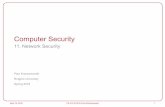 Computer Security - Rutgers Universitypxk/419/notes/content/10... · 2018-04-15 · •ARP replies will overwrite older entries in the ARP table …even if they did not expire •An