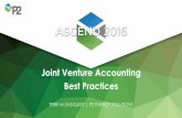 Joint Venture Accounting Best Practices€¦ · Complete NASBA evaluation survey when this session is over. 3 Terri M. Lindquist SENIOR PRINCIPAL CONSULTANT 713.481.2038 TLINDQUIST@P2ENERGYSOLUTIONS.COM
