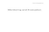 Monitoring and Evaluation - GFCS · 2 SECTION 2 – PROCESS AND METHODOLOGY FOR MONITORING AND EVALUATION The GFCS monitoring and evaluation process adopts a Results Based Management