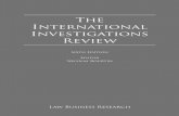 The International The International Investigations Review ... · BDO LLP BOFILL ESCOBAR ABOGADOS DE PEDRAZA ABOGADOS SLP DEBEVOISE & PLIMPTON LLP ELIG, ATTORNEYS-AT-LAW ... the nature