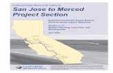 California High-Speed Rail Authority San Jose to Merced ......Jose to Central Valley Wye Project Extent (project or project extent) of the California High-Speed Rail (HSR) System include