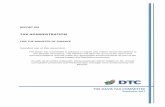 TAX ADMINISTRATION - Tax Com Tax Admin Report - on website.pdfthat ‘tax administration in South Africa is weakened by an outdated management structure an on-going attrition of qualified