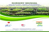 Chapter 2 Nursery Site Selection, Layout & Development · 2018-05-29 · 2.2.4 Generic Central Nursery layout and brief infrastructure description 14 2.2.4.1 Total approximate surface