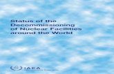 Status of the Decommissioning of Nuclear Facilities …IAEA Library Cataloguing in Publication Data Status of the decommissioning of nuclear facilities around the world — Vienna