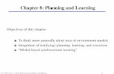 Chapter 8: Planning and Learning - Stanford Universityweb.stanford.edu/.../16-17-planning-and-learning.pdfeciently intermixing planning with acting and with learning of the model.