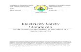 Electricity Safety Standards - Gov · The Electricity Safety Standards are issued by the Authority as guidelines for electricity utilities to ensure that electricity is generated