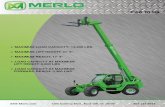 MERLO 60.10 Product Sheet · ams-merlo.com p 60.10 us maximum load capacity: 13,200 lbs maximum lift height: 31’ 3” maximum reach: 17’ 4” load capacity at maximum lift height: